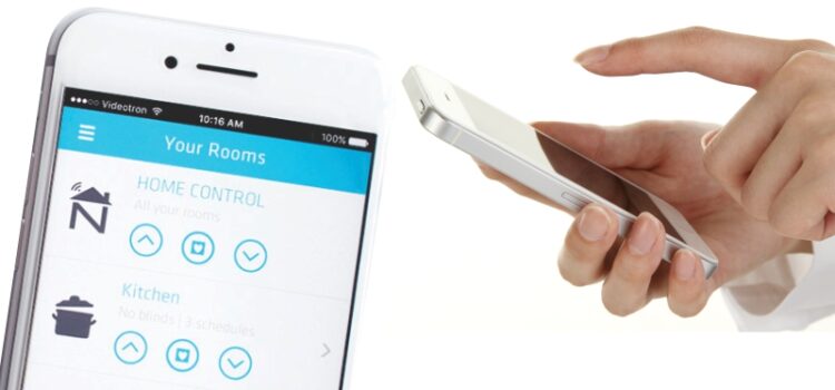 smart phone automation for blinds